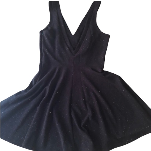 Jump Women’s Black Fit & Flare Mini Sparkle Dress Size 3 NWT - Picture 8 of 14